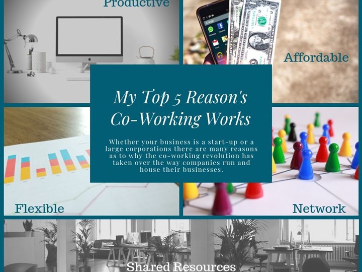 My Top 5 Reason's  Co-Working Works